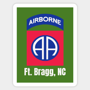 82nd Airborne Ft. Bragg Sticker